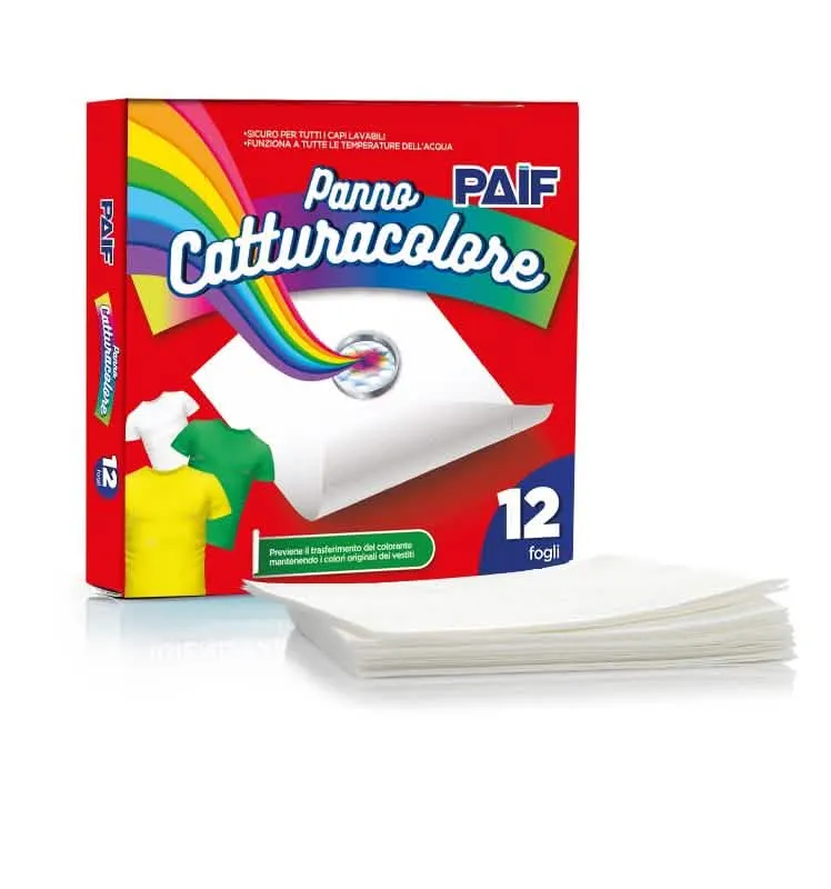 Panno Catturacolore PAIF - Set da 12 Pezzi per la Casa
