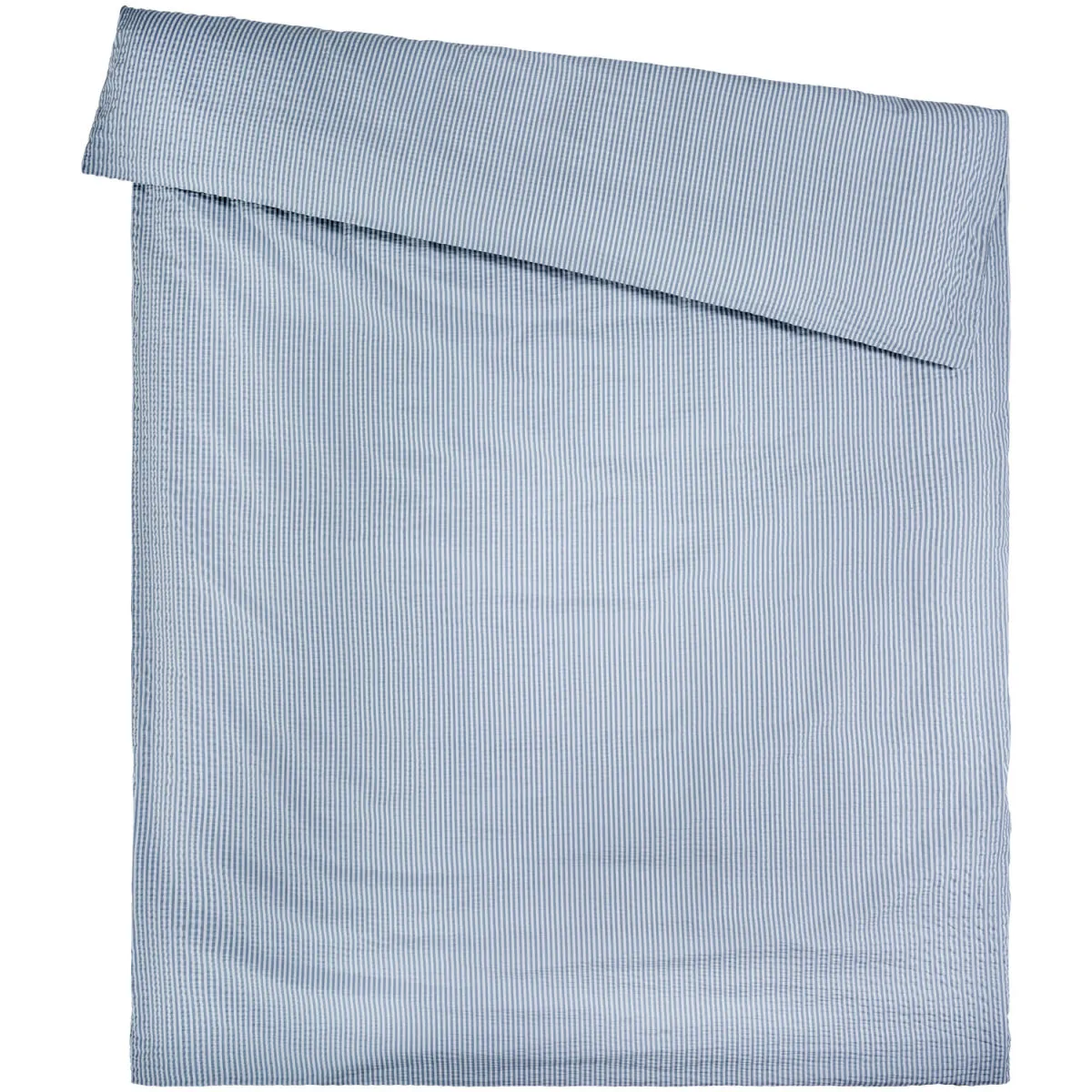 ERWIN M. Copripiumino Den Haag; 160x210 cm (LxL); grigio/blu