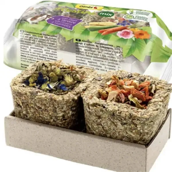 Gimbi I Cestini Snack Grain Free per conigli 2 x 75 gr - Mangime per conigli
