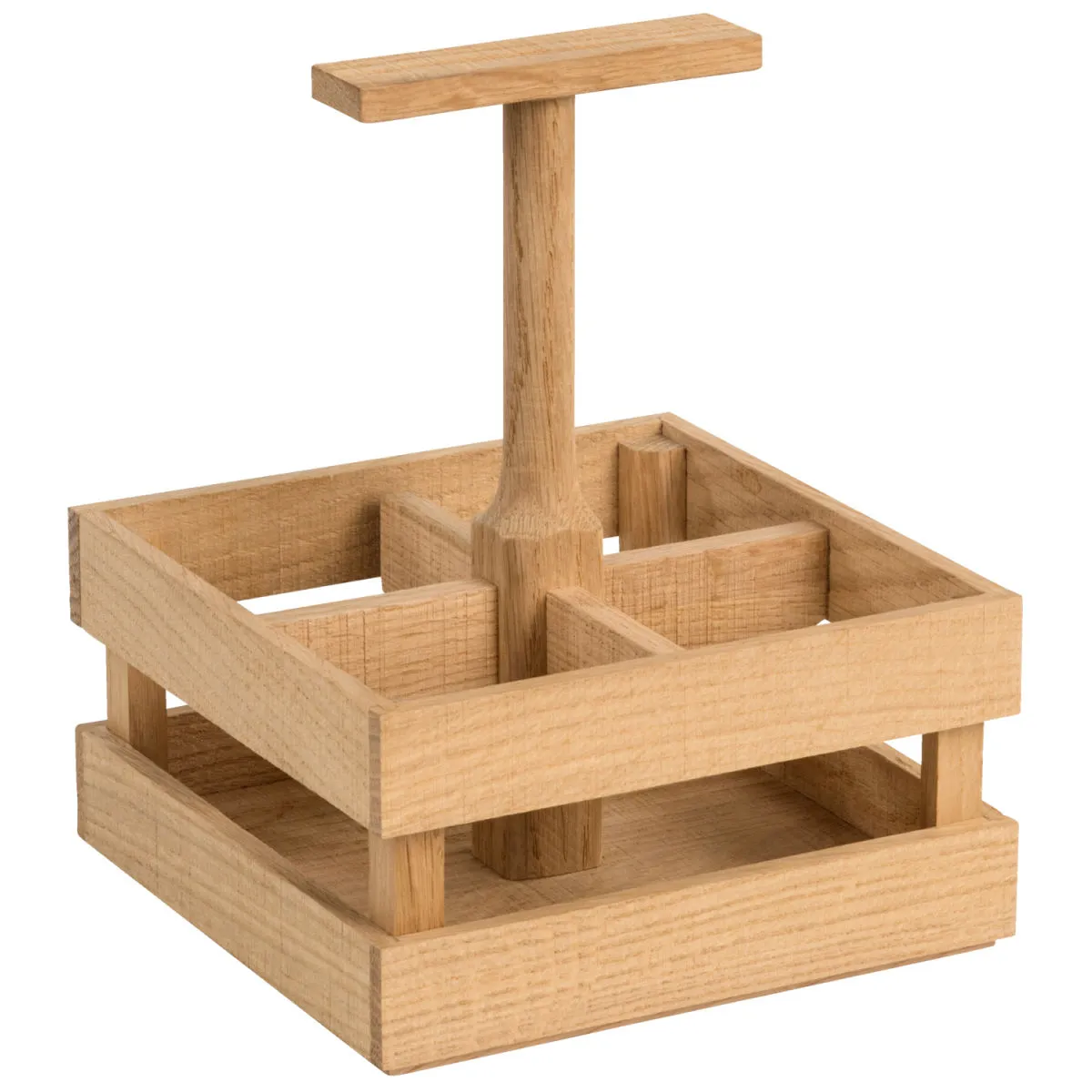 VEGA Cassetta portacondimenti Madita; 16.4x20.2 cm (LxH); quercia