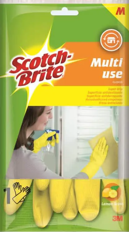 Guanti Multiuso Scotch Brite Misura Media per Pulizie Domestiche