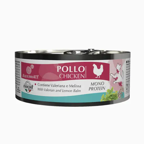 Marpet Aequilibria Vet dietetico umido gatto 85 gr Pollo - confezione da 24 pezzi
