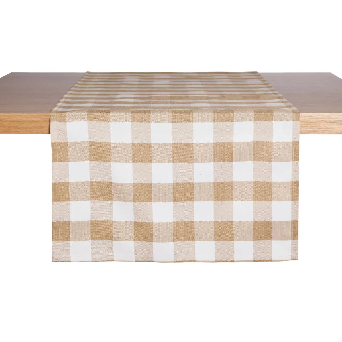 2x ERWIN M. Runner tavola Countryline; 40x130 cm (LxL); beige; rettangolare; 2 pz. / Pacco