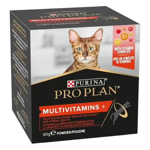 Purina Pro Plan Veterinary Diets Supplement Multivitamins Plus Polvere per gatti 60 gr - Integratori per gatti