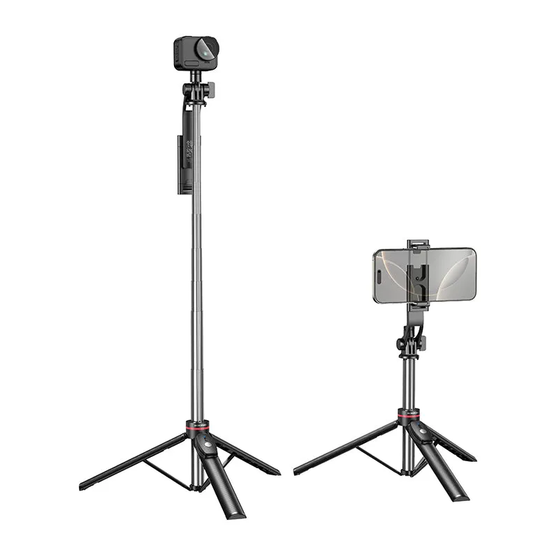 Selfie Stick Bluetooth Borofone BY15 Throne, 4,5 pollici - 7 pollici, Nero