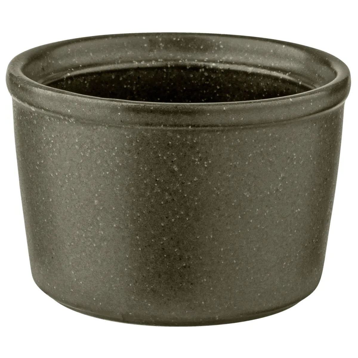 6x VEGA Ciotolina Ossora rotonda; 180 ml, 8.6x6 cm (ØxH); tortora scuro; rotonda; 6 pz. / Pacco