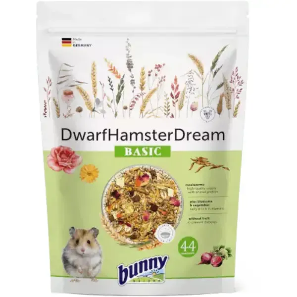 Bunny Sogno per Criceti Nani Basic 400 gr - Mangime per conigli