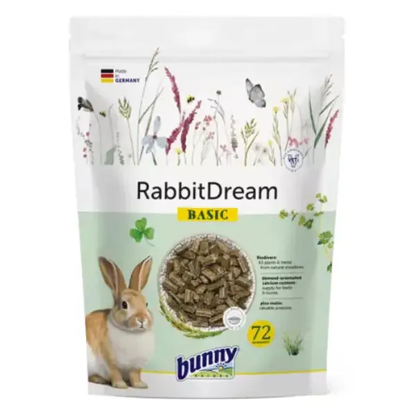 Bunny Sogno per Conigli Basic 1,5 kg - Mangime per conigli