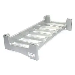 Cantinetta (60x30x12cm) 6 posti impilabile Silver 42065