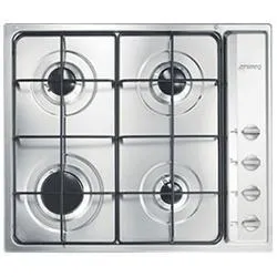 Piano cottura gas 4 zone SELEZIONE S64S Inox (60cm)