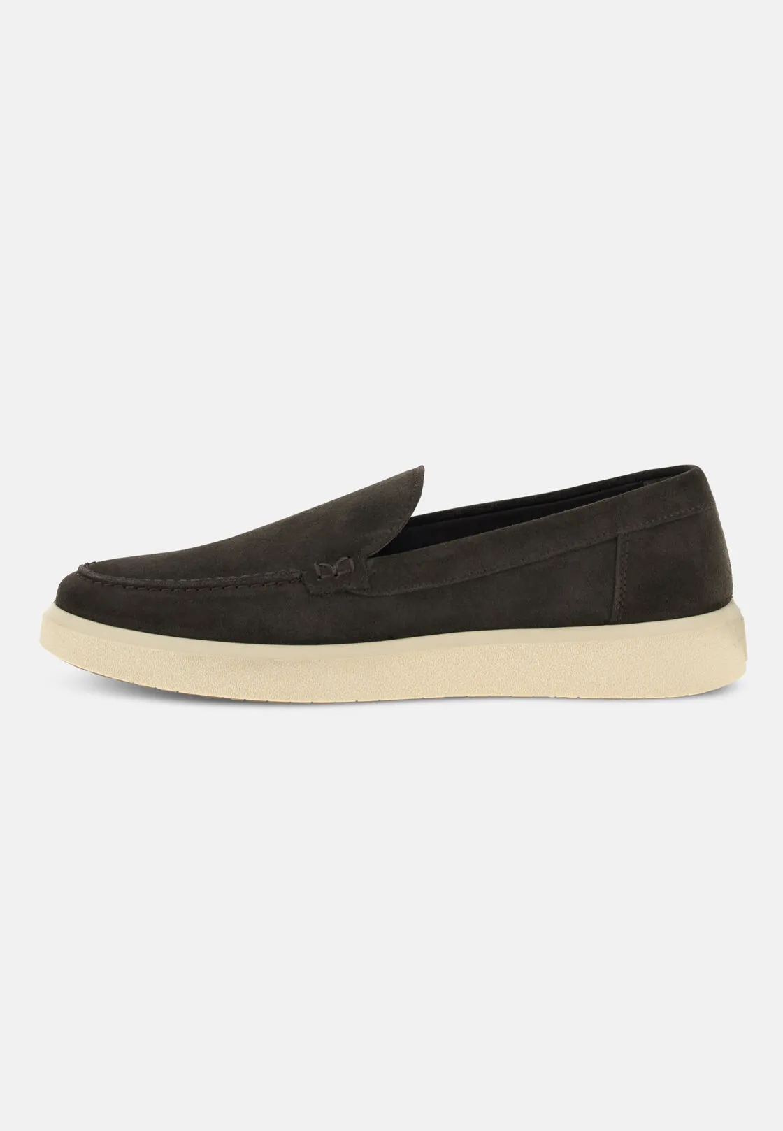 Boggi, Mocassini Stratus In Pelle Scamosciata, Uomo, Marrone scuro, Taglia: 40-6