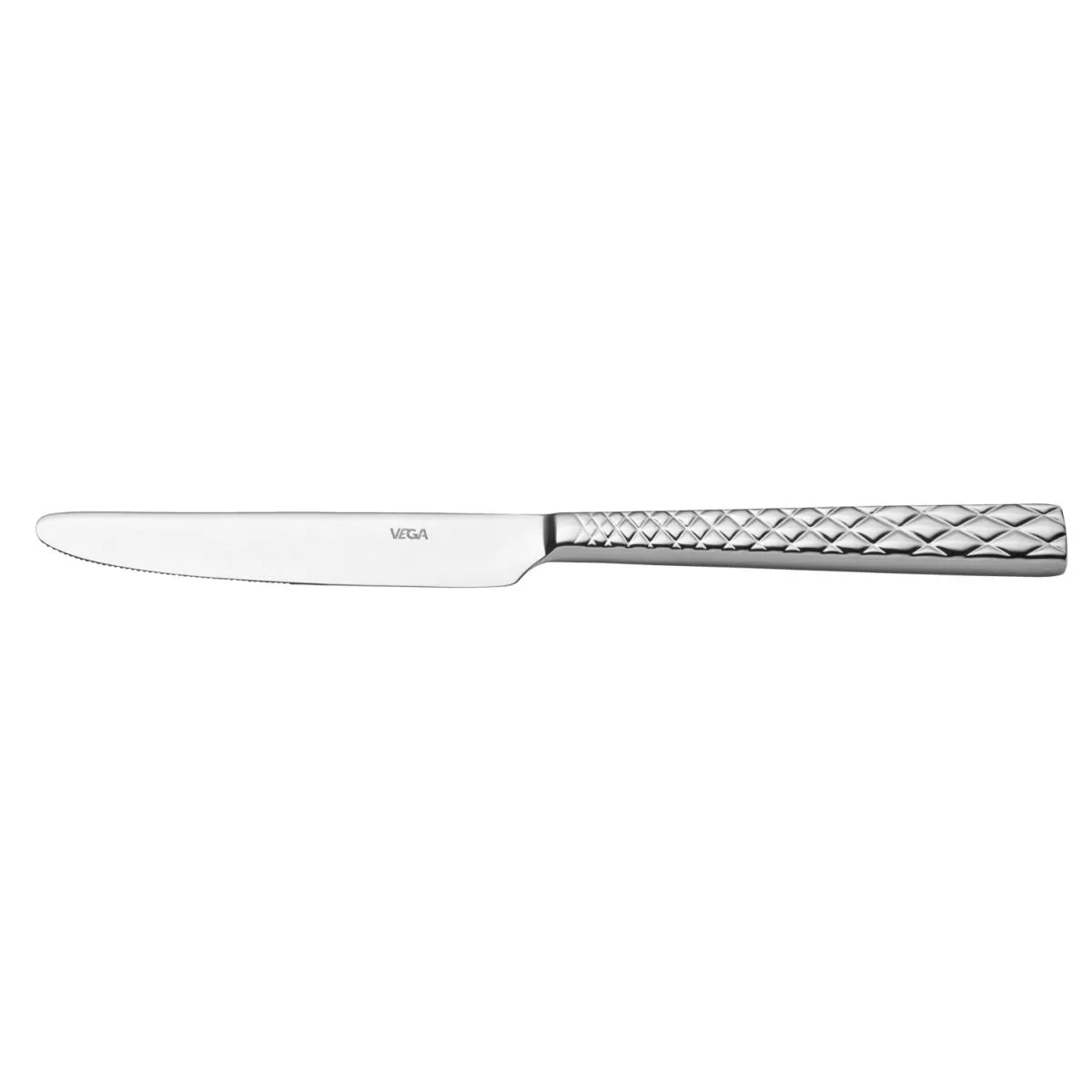 12x VEGA Coltello frutta Brilio; 21.2 cm (L); argento, manico argento; 12 pz. / Pacco