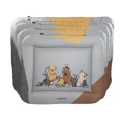Tappeto imbottito Drawing Dogs Nasonero Misura 104x75 cm - Cucce per cani