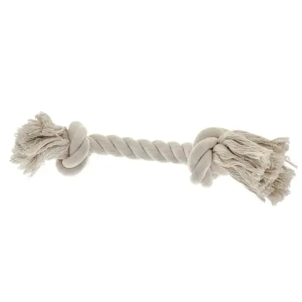 Ferribiella Cotone Dentale a due nodi gioco per cani Lunghezza 38 cm - Giochi per cani