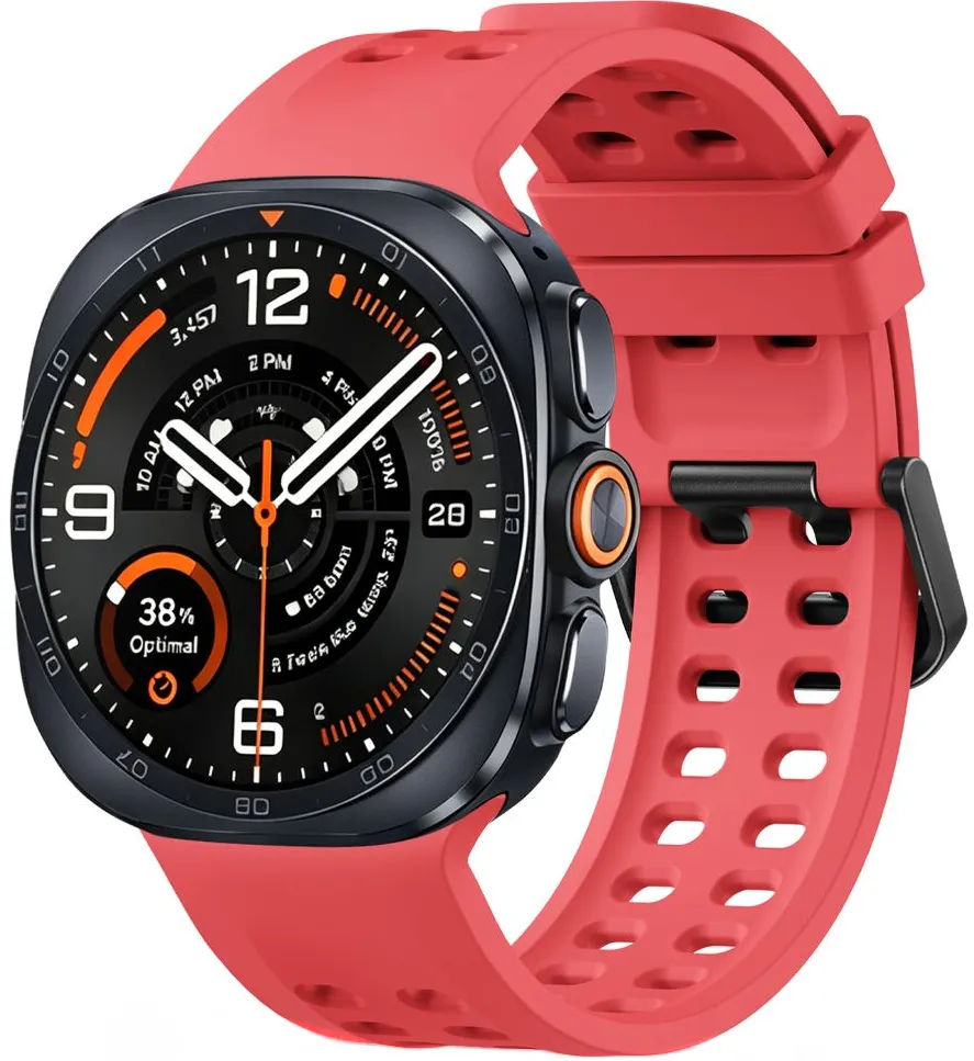 Cinturino Tech-Protect Silicone Air per Samsung Galaxy Watch9 / Watch8 / Watch8 Classic Series, Rosso