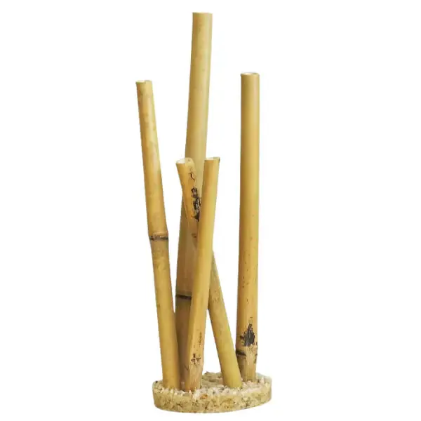 Sydeco Bamboo XL pianta decorativa per acquari Misura 12x38 cm
