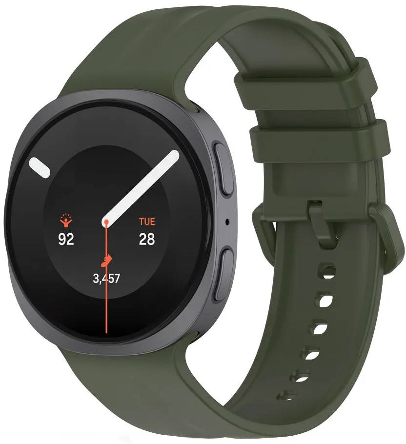 Cinturino Tech-Protect Silicone Evo per Samsung Galaxy Watch9 / Watch8 / Watch8 Classic Series, Verde