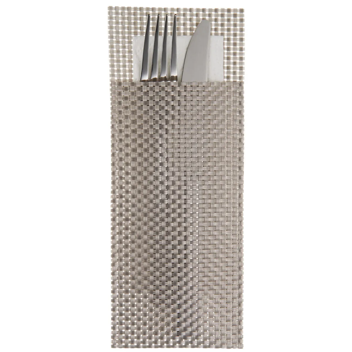 6x PULSIVA Portaposate Samoa; 24x10 cm (LxL); grigio pietra; 6 pz. / Pacco