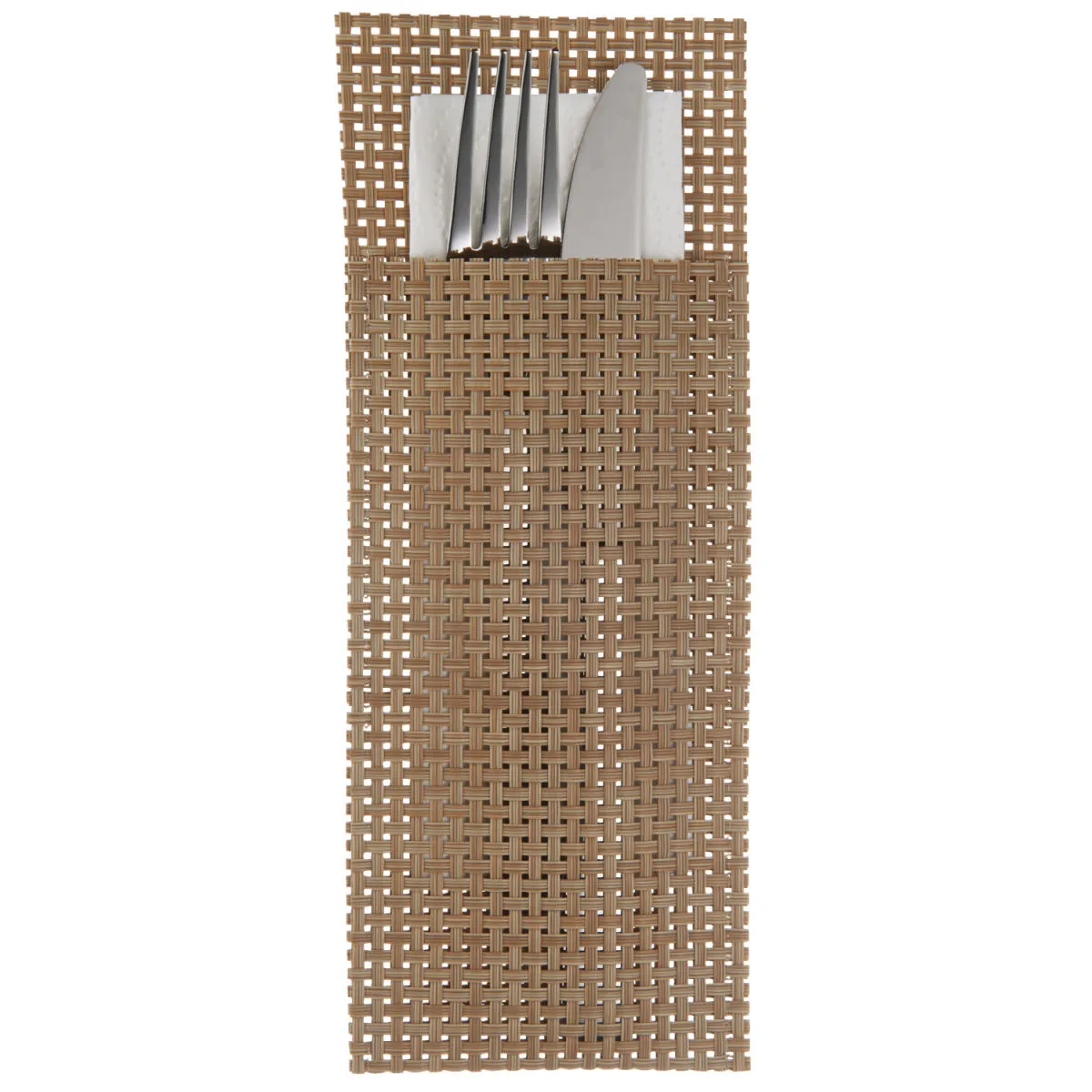 6x PULSIVA Portaposate Samoa; 24x10 cm (LxL); sabbia; 6 pz. / Pacco