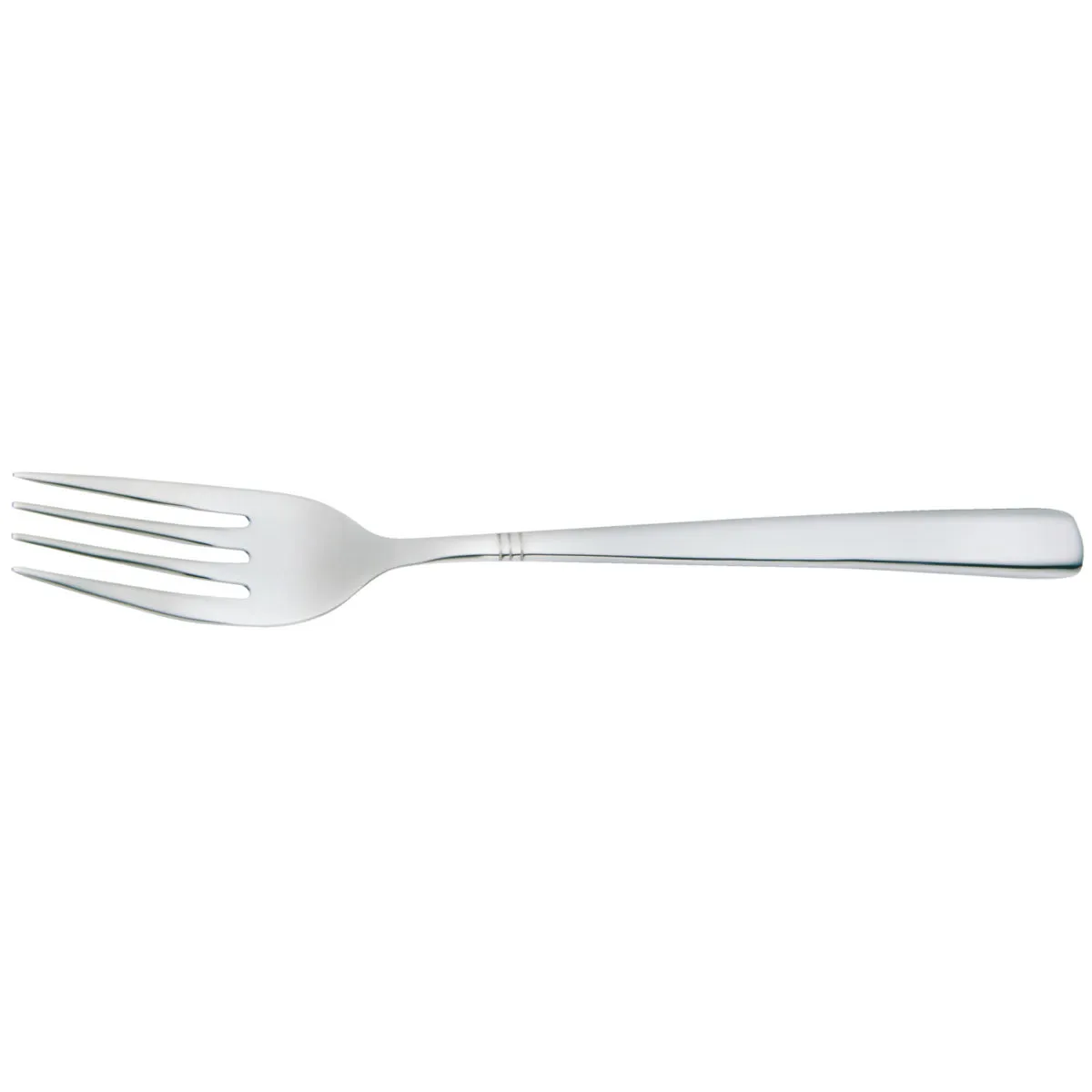 12x PULSIVA Forchetta tavola Berlino; 19.5 cm (L); argento, manico argento; 12 pz. / Pacco