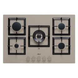 Piano cottura gas 5 zone PLANO G43 Tortora (75cm)