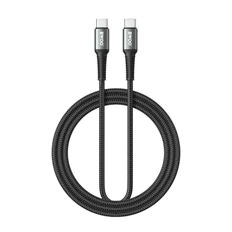 Cavo Dati e Ricarica USB-C - USB-C BWOO BO-X288C-C, 60W, 1m, Nero