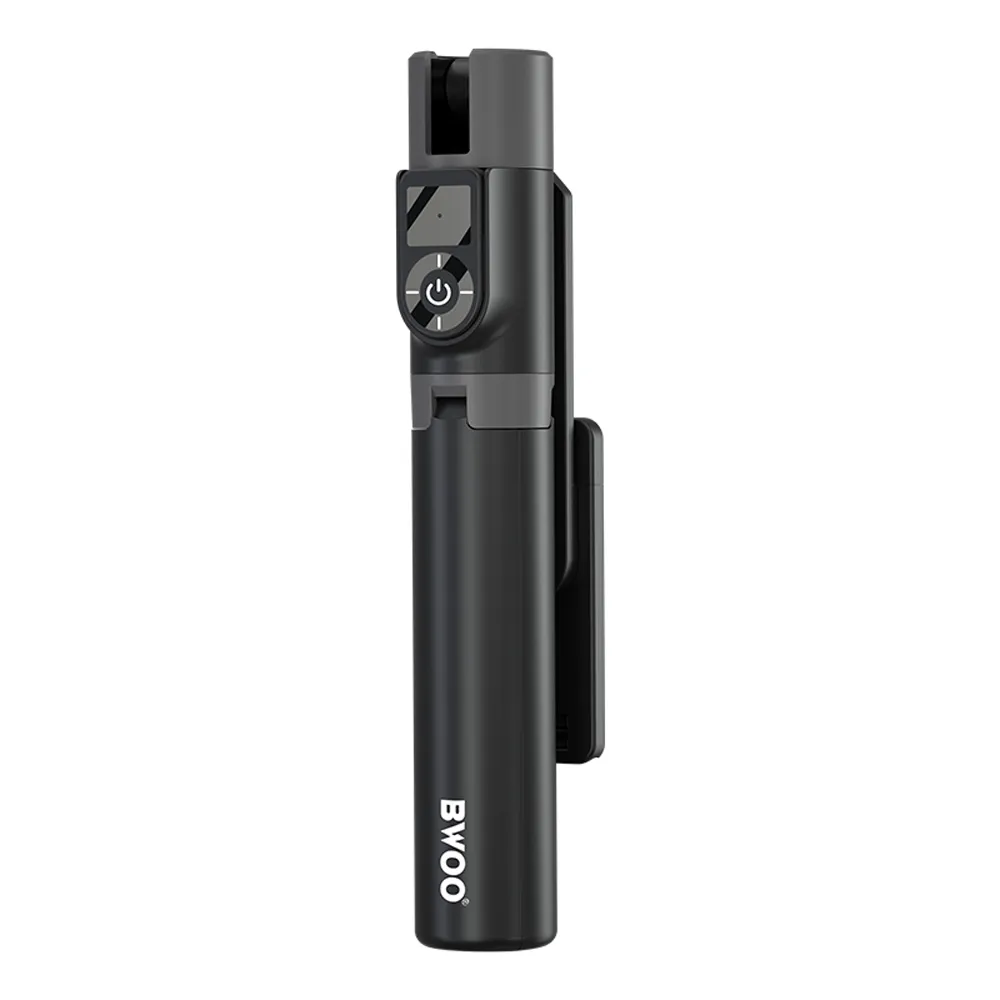Selfie Stick Bluetooth BWOO BO-ZP14, Universale, Nero