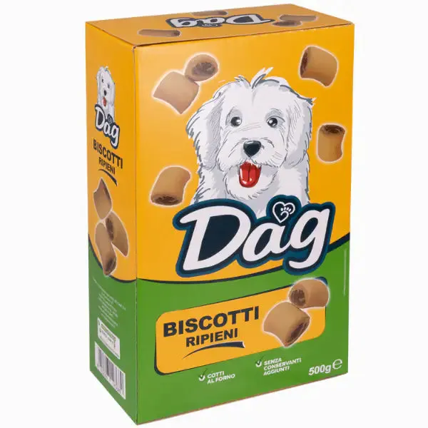 Dag Dog Adult All Breeds biscotti ripieni per cani Ripieni
