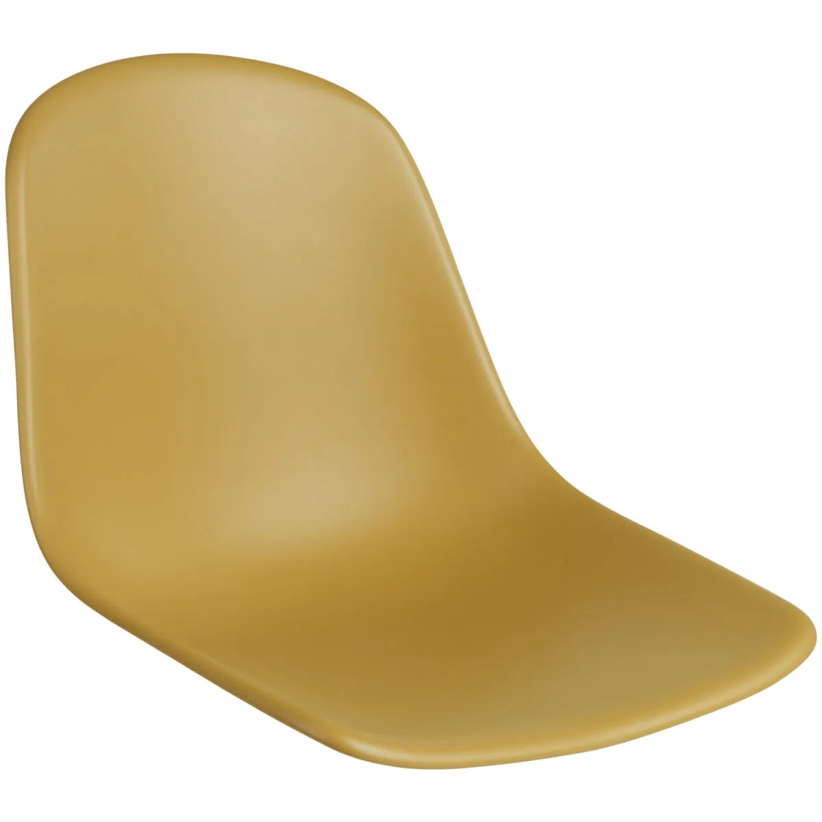 2x VEGA Seduta Emeo senza braccioli; 45x50x42 cm (LxPxH); senape; 2 pz. / Pacco