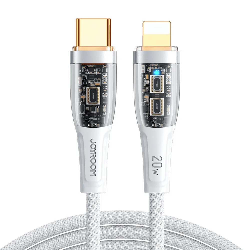 Cavo Dati e Ricarica USB-C - Lightning Joyroom S-CL020A3, 20W, 1,2m, Bianco
