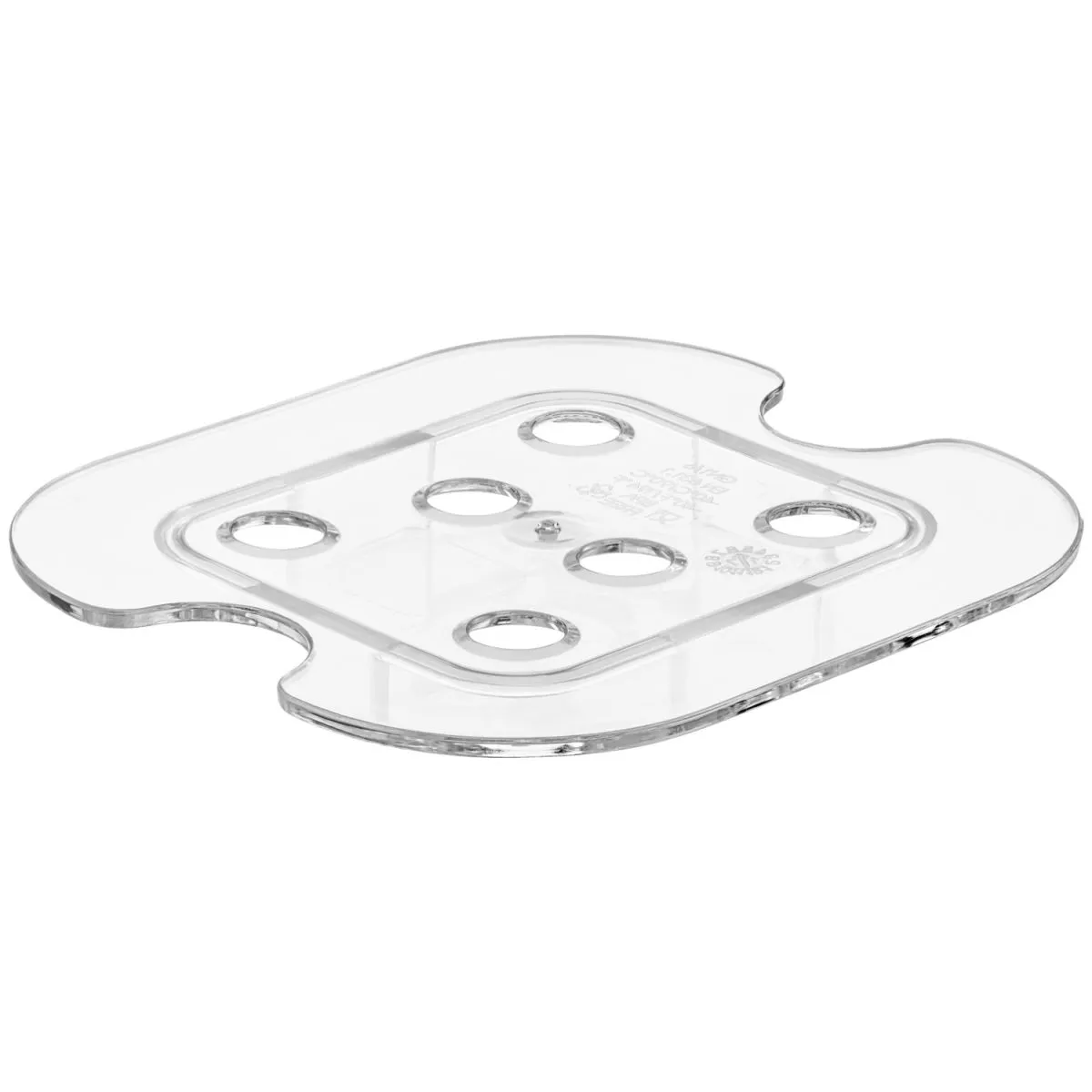 VEGA Falso fondo per gastronorm 1/6 Trigno; GN 1/6, 11.8x10.6 cm (LxL); trasparente