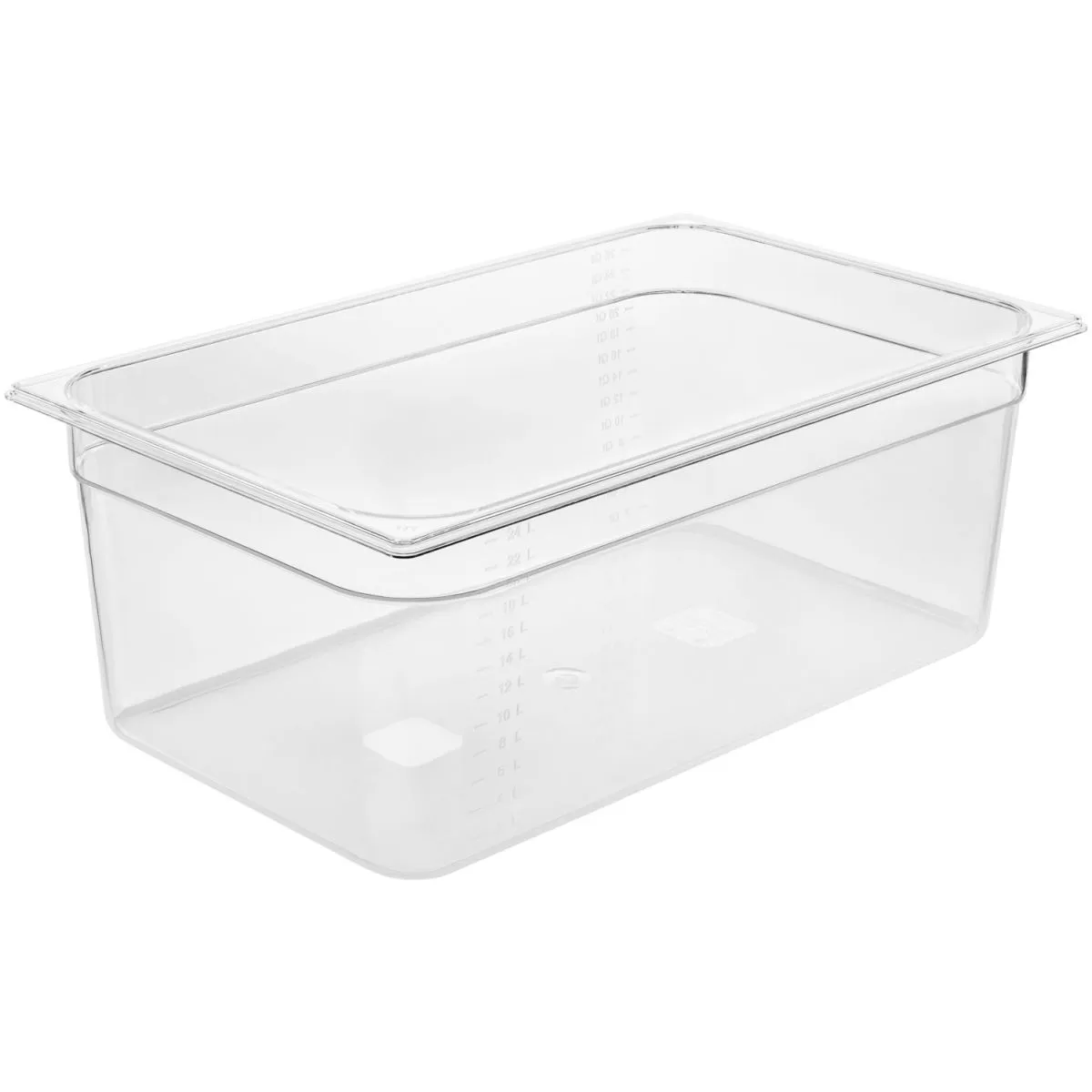VEGA Contenitore gastronorm 1/1 Trigno; GN 1/1, 26.4 l, 53x32.5x20 cm (LxLxP); trasparente