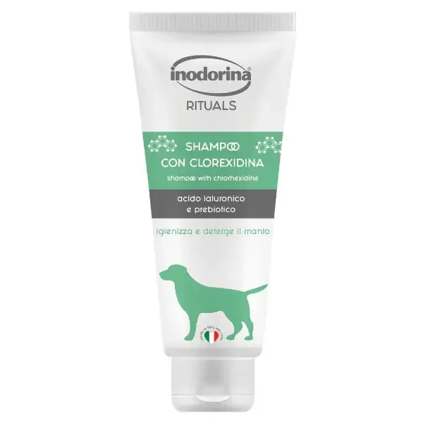 Inodorina Dog Shampooing shampoo per cani con filtro UV 250 ml - con clorexidina