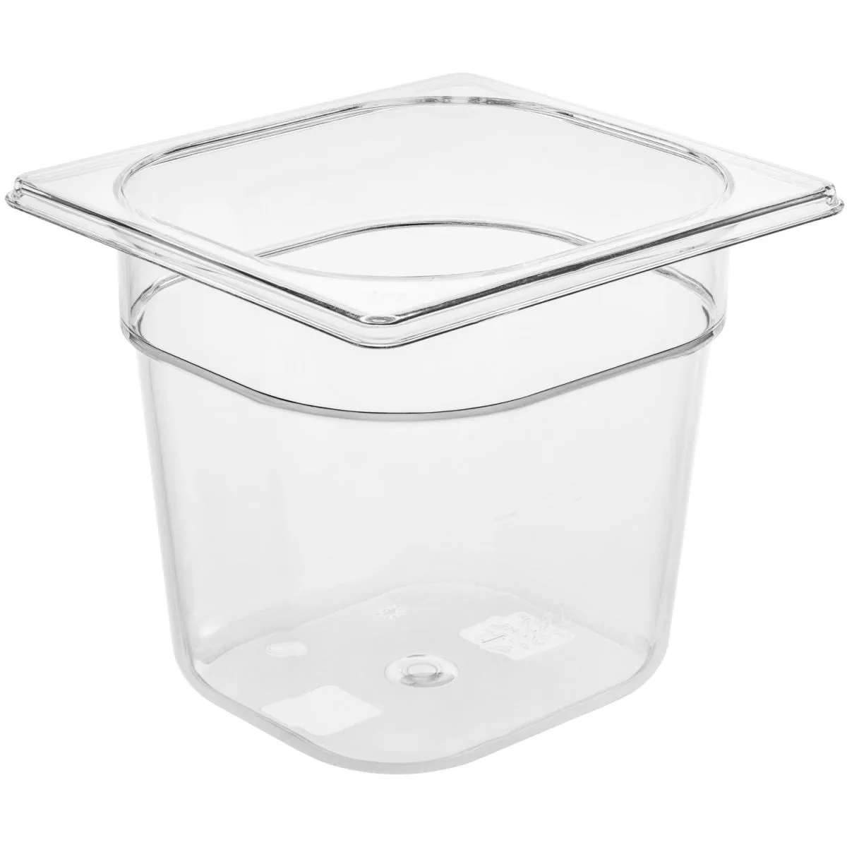 VEGA Contenitore gastronorm 1/6 Trigno; GN 1/6, 2.3 l, 17.6x16.2x15 cm (LxLxP); trasparente