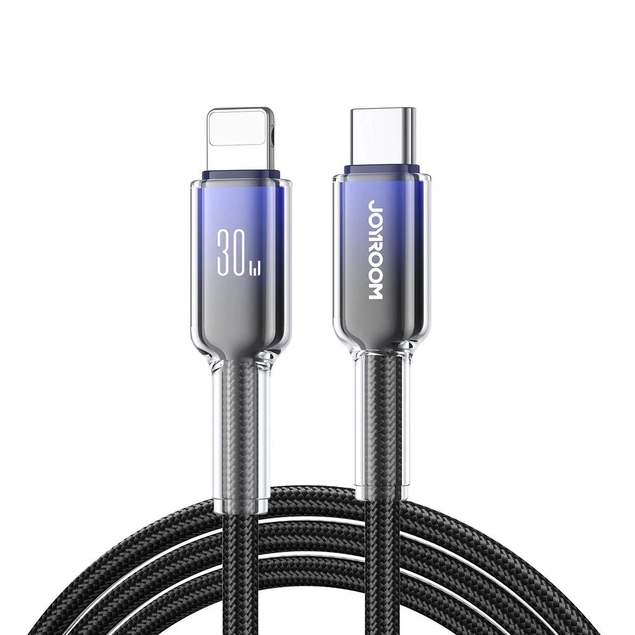 Cavo Dati e Ricarica USB-C - Lightning Joyroom S-A42, 30W, 1,2m, Nero