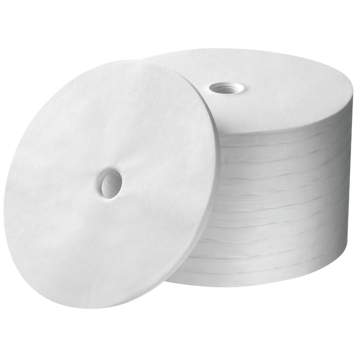 1000x Bartscher Filtro rotondo in carta 195-L; 0.01x19.5 cm (HxØ); bianco; 1000 pz. / Pacco