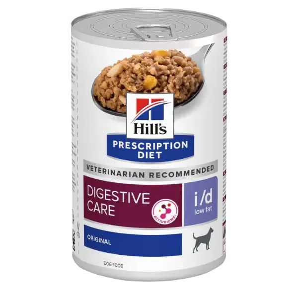 Hill's Prescription Diet i/d low fat Canine 360 gr Ricetta Original - confezione da 6 pezzi - Dieta veterinaria per cani