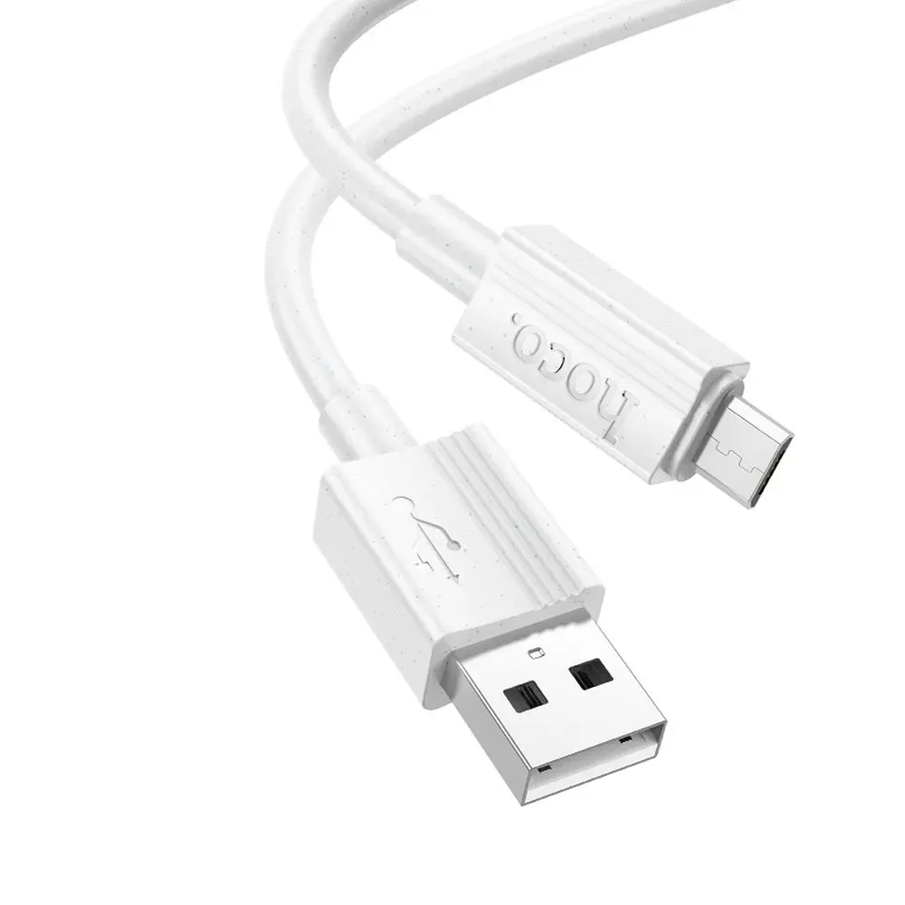 Cavo Dati e Ricarica USB-A - microUSB HOCO X107, 18W, 1m, Bianco