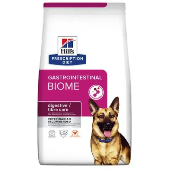 Hill's Prescription Diet Gastrointestinal Biome 4 kg - Dieta veterinaria per cani