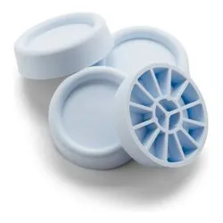 Antivibrazione Set piedini Bianco