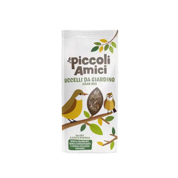 Piccoli Amici Gran Mix mangime per uccelli da giardino 1 kg - Mangime per uccelli