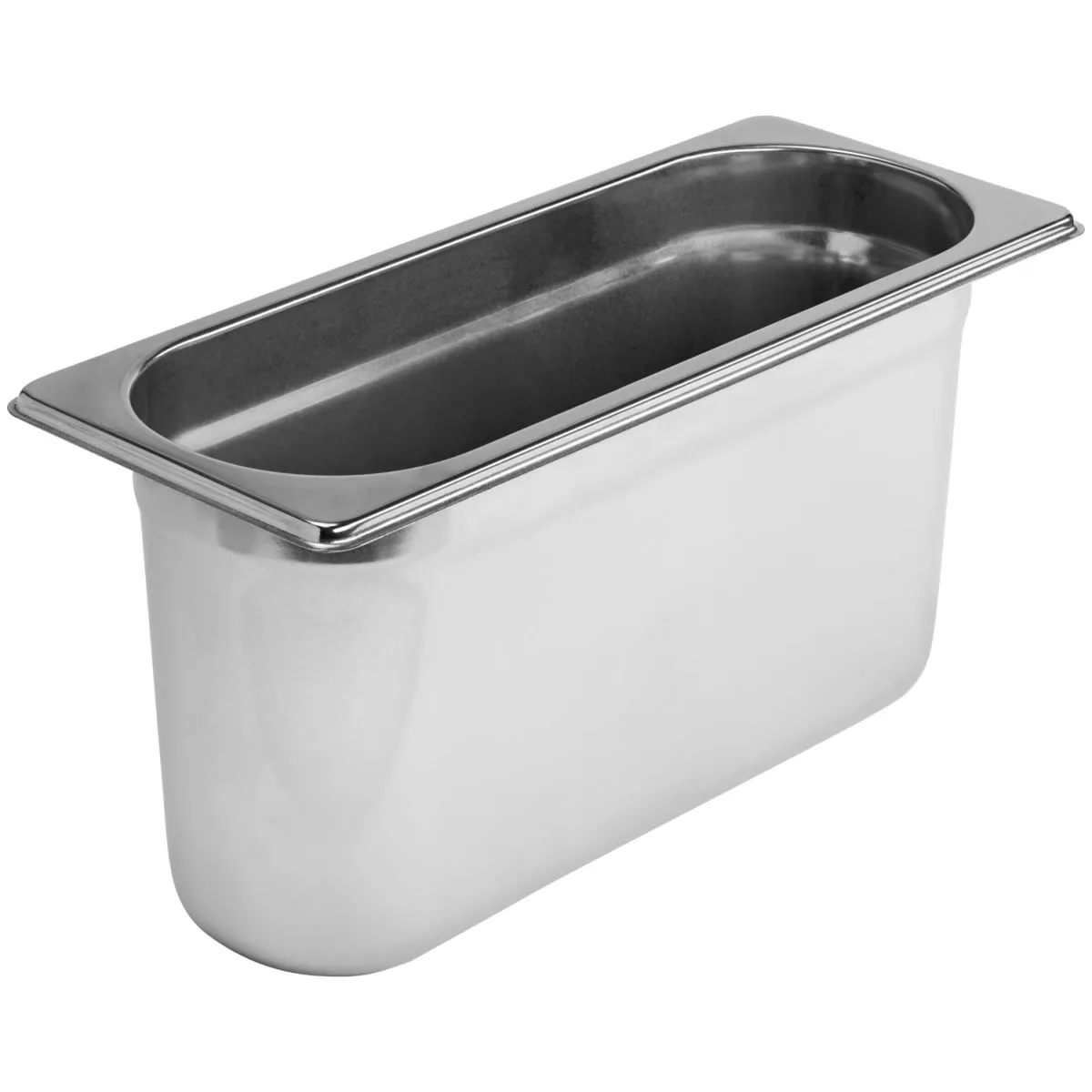 VEGA Contenitore gastronorm 2/8 Premium; GN 2/8, 3.9 l, 32.5x13.2x15 cm (LxLxP); argento