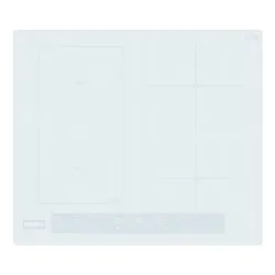 Piano cottura induzione 4 zone 6 SENSO Wl B4560 Ne W White (60cm)