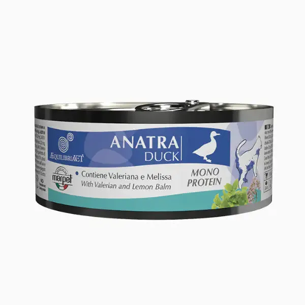 Marpet Aequilibria Vet dietetico umido gatto 85 gr Anatra - confezione da 24 pezzi
