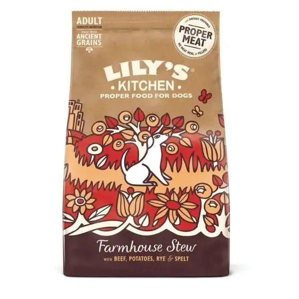 Lily's Kitchen Farmhouse Stew Manzo con patate 7 kg - Croccantini per cani