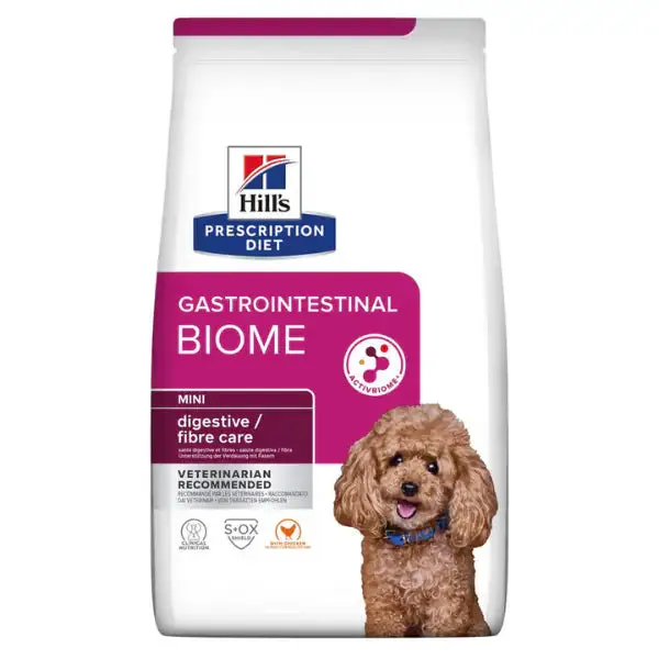 Hill's Prescription Diet Dog Mini Gastrointestinal Biome Pollo 3 kg - Dieta veterinaria per cani