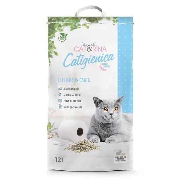 Cat&Rina lettiera Cat-igienica 12 lt (3,8 kg)