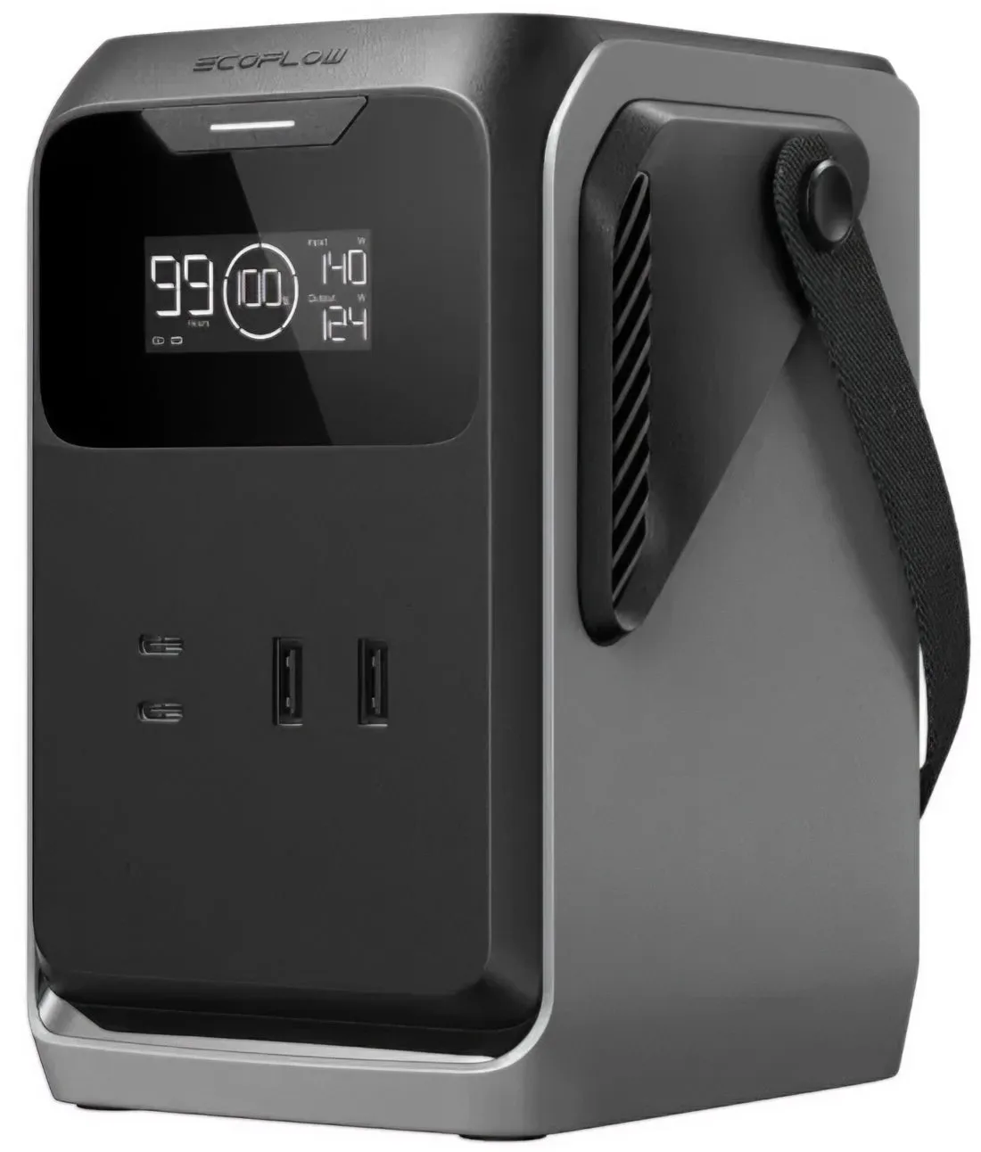 Batteria Esterna EcoFlow Trail 200, 60000mAh, 220W, PD, 2 x USB-A - 2 x USB-C, Nera EF-TRAIL200-N