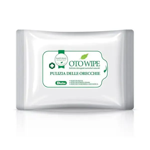 Salviette Otowipe Natural Derma Pet 15 salviette