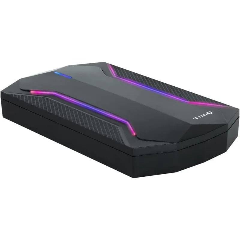 TooQ TQE-2599RGB Custodia da gioco esterna per unità SSD/HDD 2,5" USB 3.1 LED